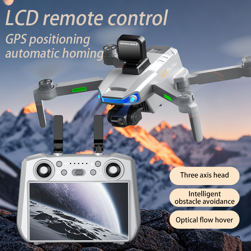 Drone Camera Professional - AE3 PRO Max ใหม่ LCD SC