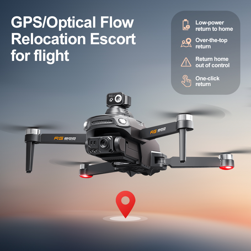 โดรน RG800 MAX GPS ระดับมืออาช - Drone Camera Professional บทวิจารณ์และราคา