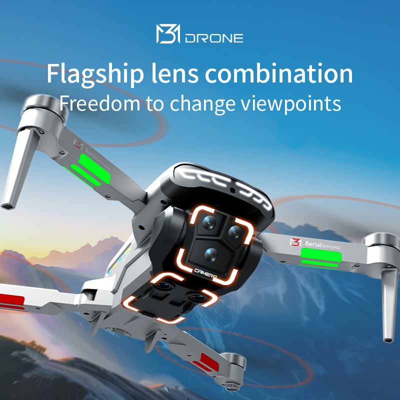 M3 Professional Drone 4K HDถ่า - Drone Camera With Gimbal บทวิจารณ์และราคา