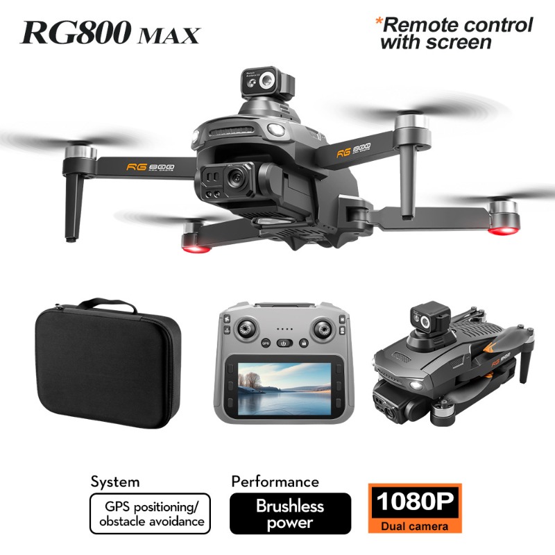 ใหม่ RG800 MAX Drone 1080P HD  - Drone Camera With Gimbal บทวิจารณ์และราคา