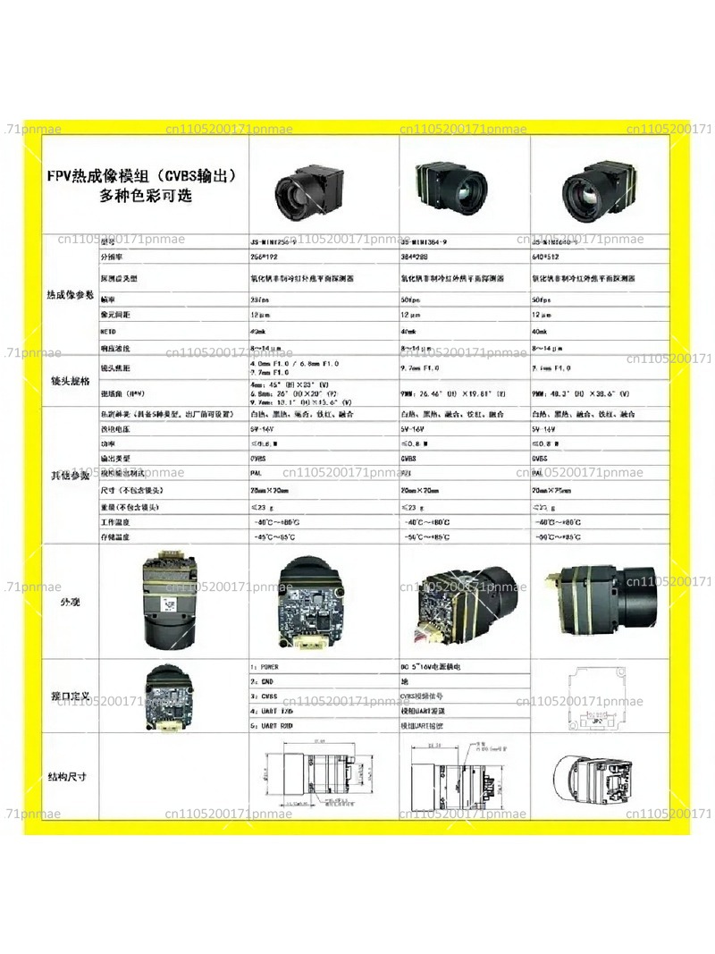 กล้องถ่ายภาพความร้อน 256x192 อ - Drone Camera Thermal บทวิจารณ์และราคา