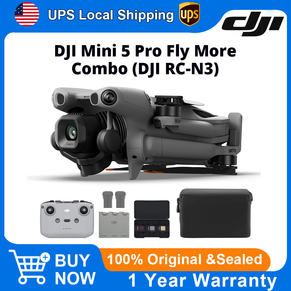 DJI Mini 5 Pro Fly More Combo  - Drone Camera Vlog บทวิจารณ์และราคา